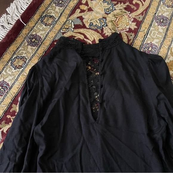 Free People Black Vienna Black Dress - Picture 7 of 7